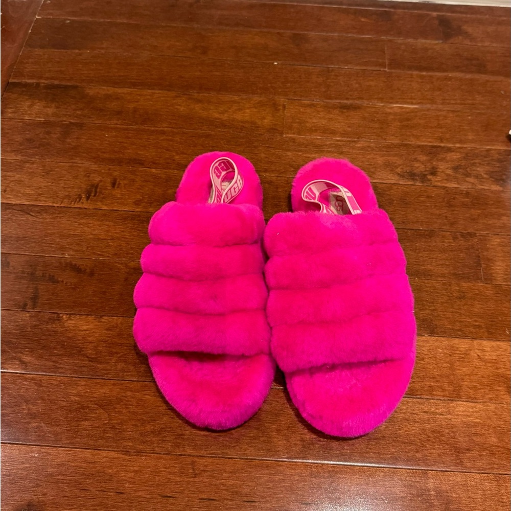 UGG Fluff Yeah Slides - Picture 2 of 4